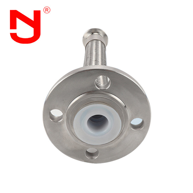 Ống mềm bằng thép không gỉ bện PTFE, ống kim loại gợn sóng