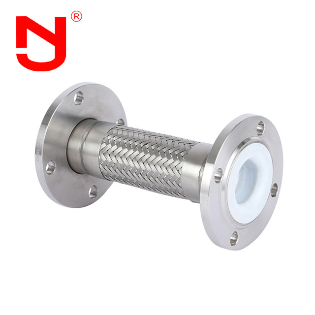 Ống mềm bằng thép không gỉ bện PTFE, ống kim loại gợn sóng