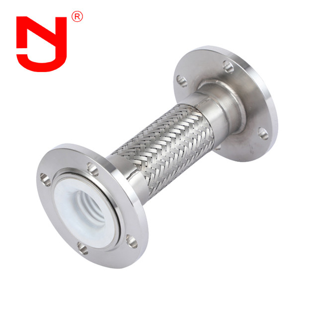 Ống mềm bằng thép không gỉ bện PTFE, ống kim loại gợn sóng, phụ kiện linh hoạt
