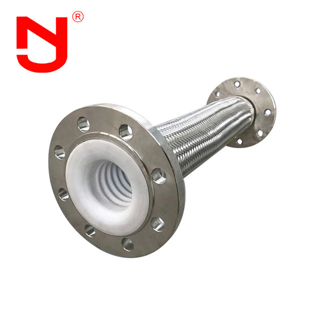Ống mềm bằng thép không gỉ bện PTFE, ống kim loại gợn sóng, phụ kiện linh hoạt
