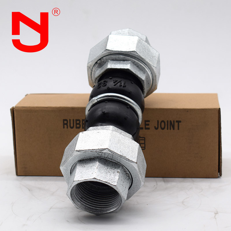 Thép không gỉ Vòng trục liên kết Bspt dây nối cao su gia tăng chung cho ống