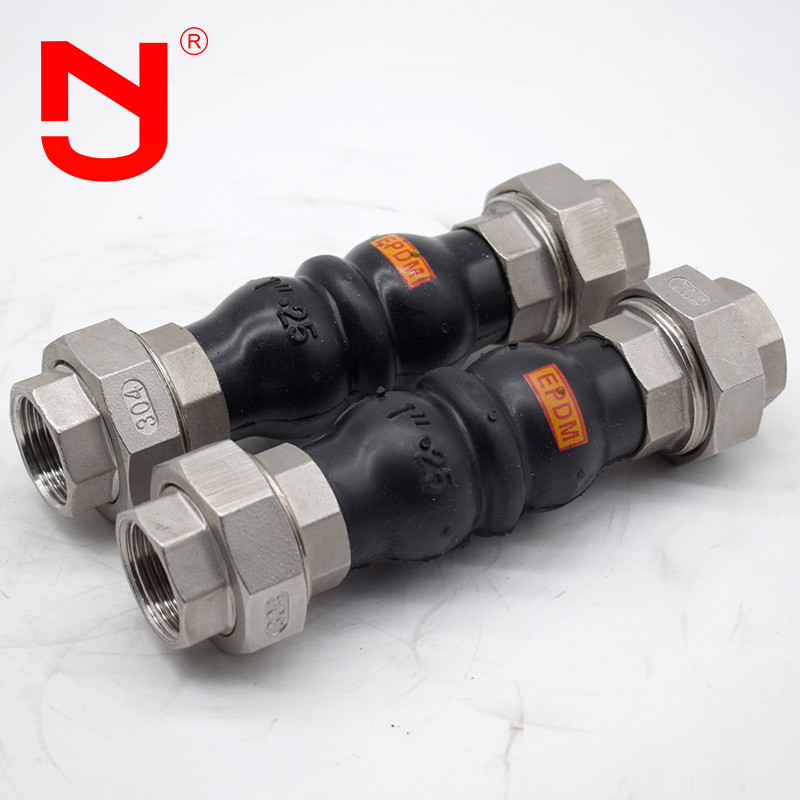 Thép không gỉ Vòng trục liên kết Bspt dây nối cao su gia tăng chung cho ống