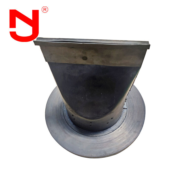 DN500 SS304 Flange Type Sewage Rubber Duckbill Check Valve với SS316 Flange và Clamp Connection