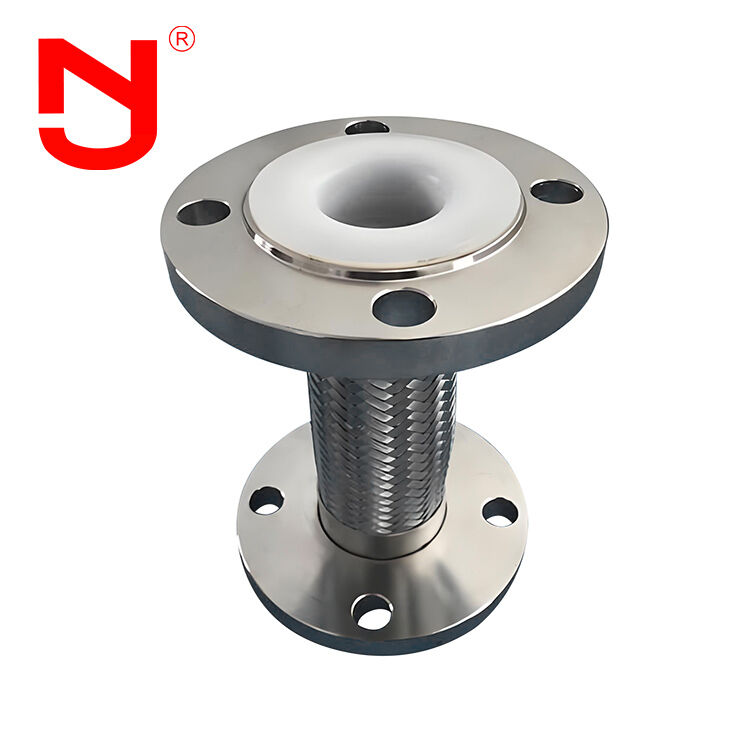 PTFE Lining ống thép linh hoạt ống kim loại lồi lỏng ống khí linh hoạt