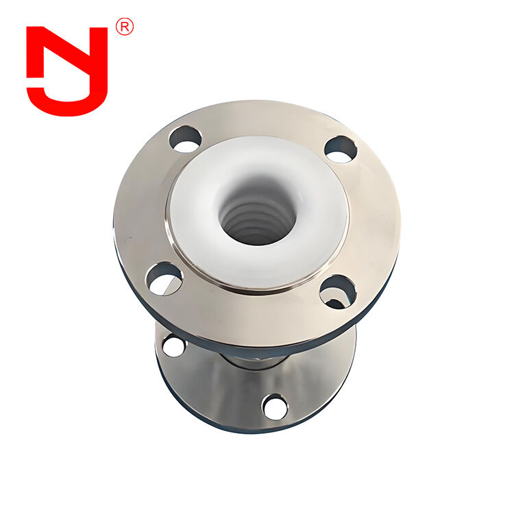 PTFE lót thép không gỉ DN25 dây chuyền thép đan dây chuyền kim loại đan dây chuyền cho các ứng dụng công nghiệp