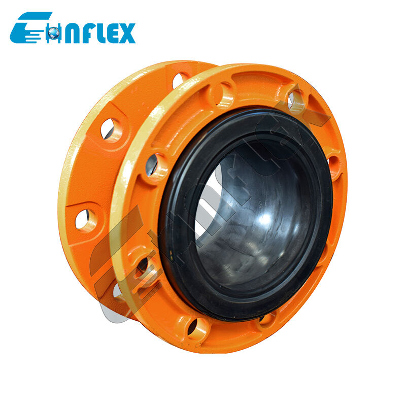 EPDM Flanged Rubber Flexible Joint: Các đường ống chống ăn mòn cho các nhà máy xử lý nước thải và nước