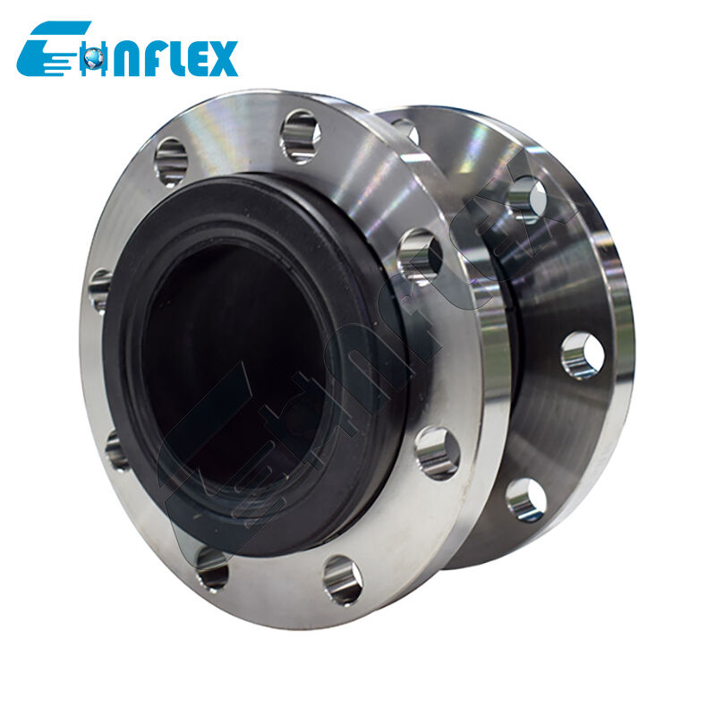 Mối nối giãn nở lót PTFE cấp thực phẩm & dược phẩm: Đầu nối ống thổi linh hoạt Fluoropolymer siêu tinh khiết không dính