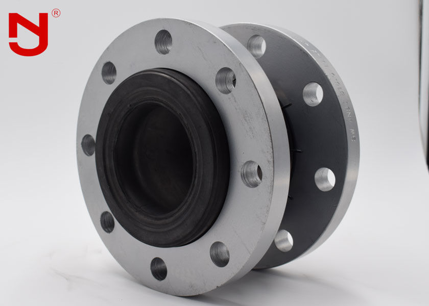 Ống cách ly Ống cao su mở rộng Khớp nối Màu đen 6.0 Mpa Áp suất nổ