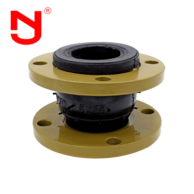 Thép carbon DN100 Single Sphere Goma Expansion Joint 200 ° F Điểm nhiệt độ