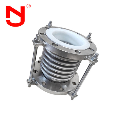 Khe co giãn kim loại SS316 Chịu nhiệt độ cao PTFE lót ống thổi kim loại