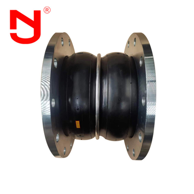 ANSI DIN JIS Flanged cao su Expansion Joint Double Sphere cao su linh hoạt