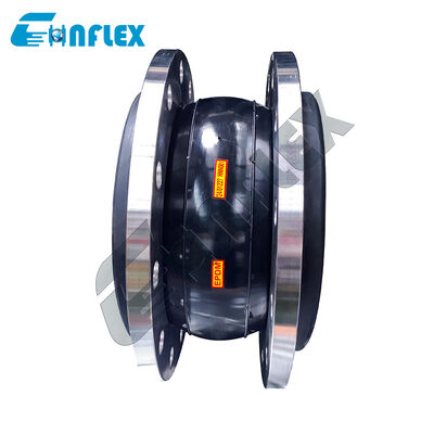 Single Sphere EPDM NBR CR Expand Joint Rubber Flanges