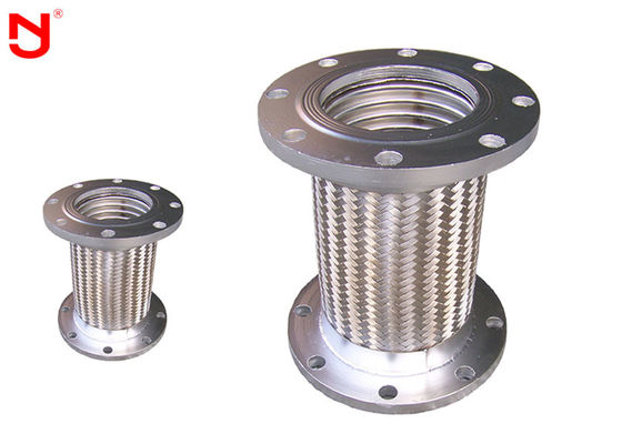 Đường ống kim loại mở rộng khớp nối hàn nối tiếp thụ nhiệt tăng trưởng với mặt bích