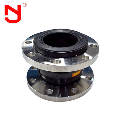 Thép carbon DN150 Khớp nối mở rộng cao su một hình cầu Mặt bích khớp nối linh hoạt