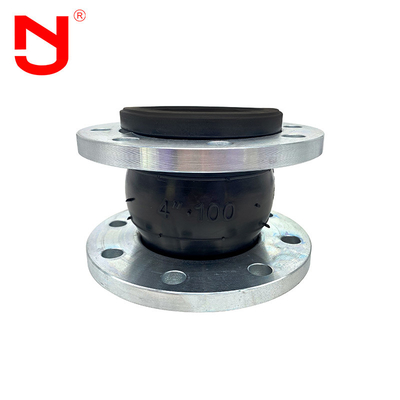 Epdm Phần mềm mở rộng cao su hình cầu đơn linh hoạt Loại mặt bích kết nối bên dưới